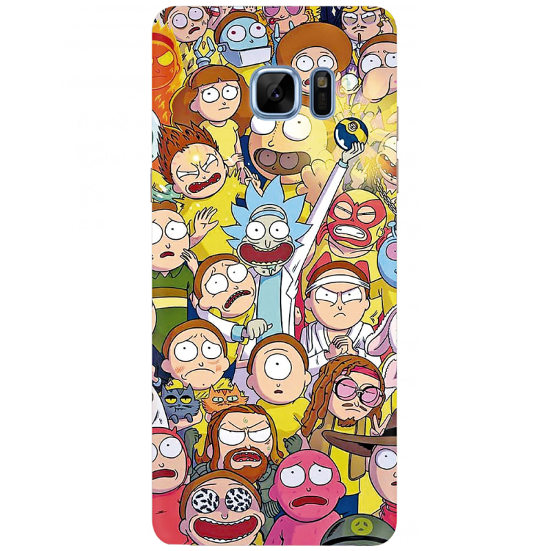 Чехол Uprint Samsung N930F Galaxy Note 7 Rick and Morty