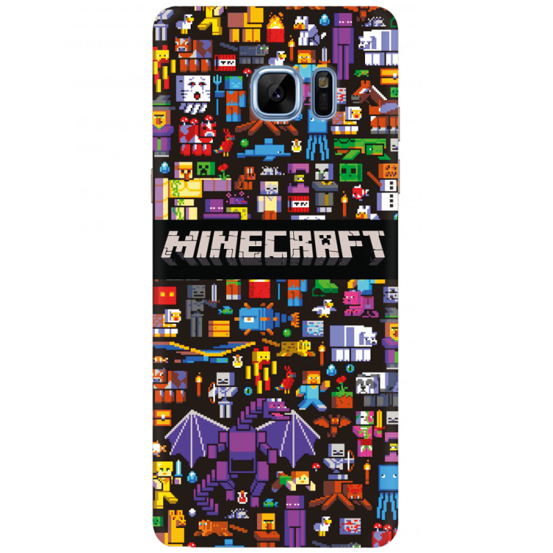 Чехол Uprint Samsung N930F Galaxy Note 7 Minecraft Mobbery