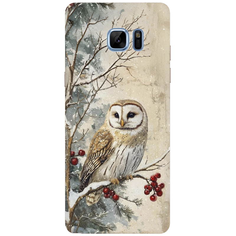 Чехол Uprint Samsung N930F Galaxy Note 7 Christmas Owl