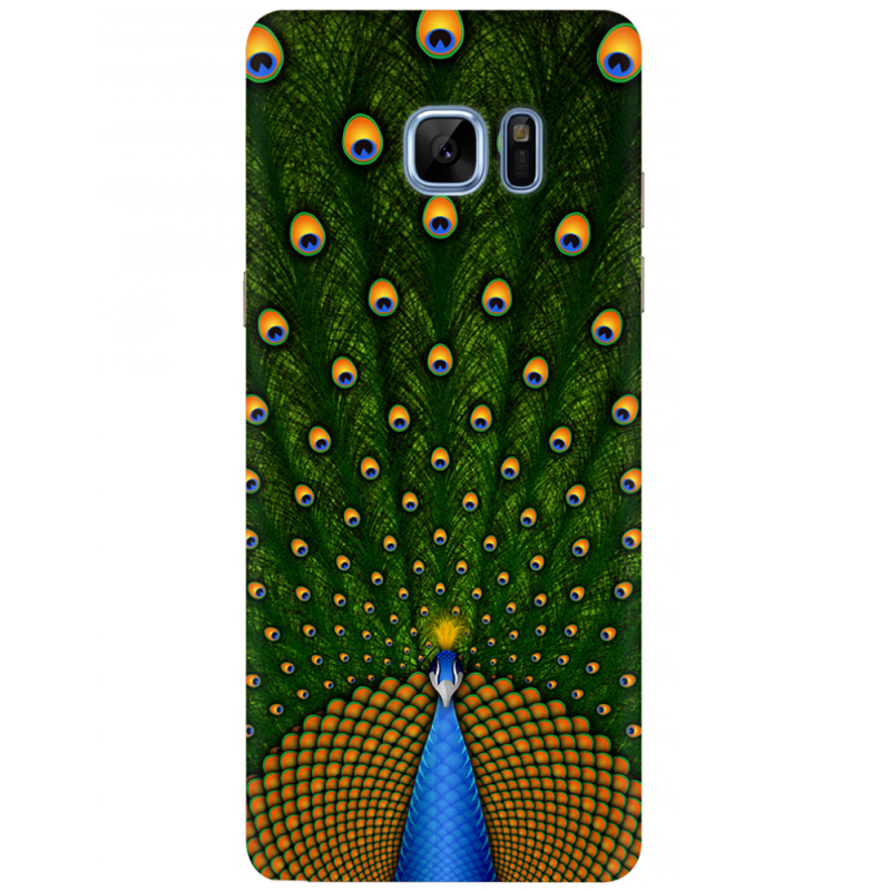 Чехол Uprint Samsung N930F Galaxy Note 7 Peacocks Tail