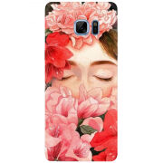 Чехол Uprint Samsung N930F Galaxy Note 7 Girl in Flowers