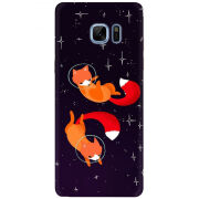 Чехол Uprint Samsung N930F Galaxy Note 7 Fox-Astronauts