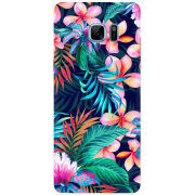 Чехол Uprint Samsung N930F Galaxy Note 7 flowers in the tropics