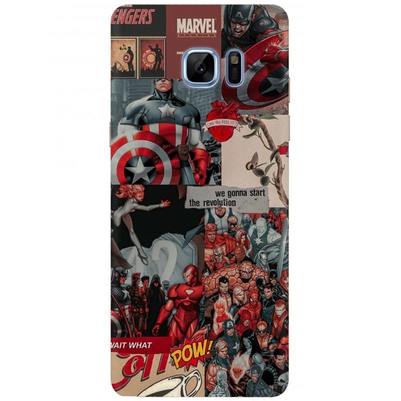 Чехол Uprint Samsung N930F Galaxy Note 7 Marvel Avengers