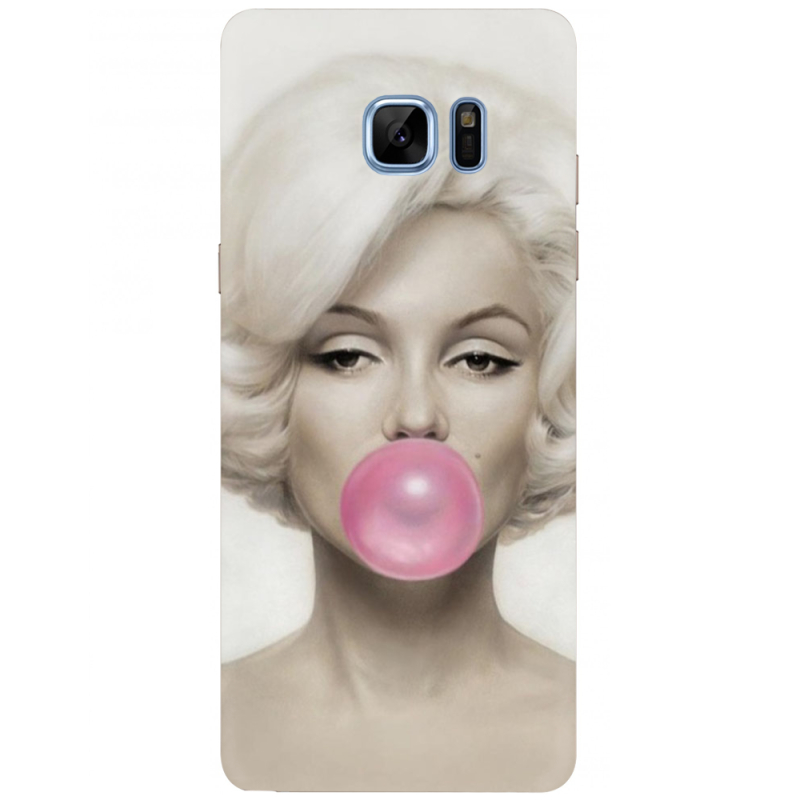 Чехол Uprint Samsung N930F Galaxy Note 7 Marilyn Monroe Bubble Gum