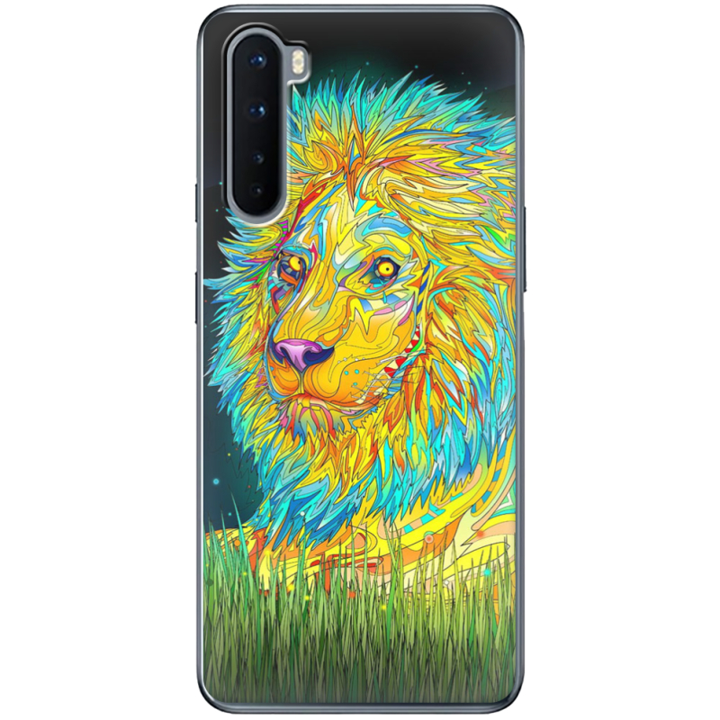 Чехол BoxFace OnePlus Nord Moonlight Lion