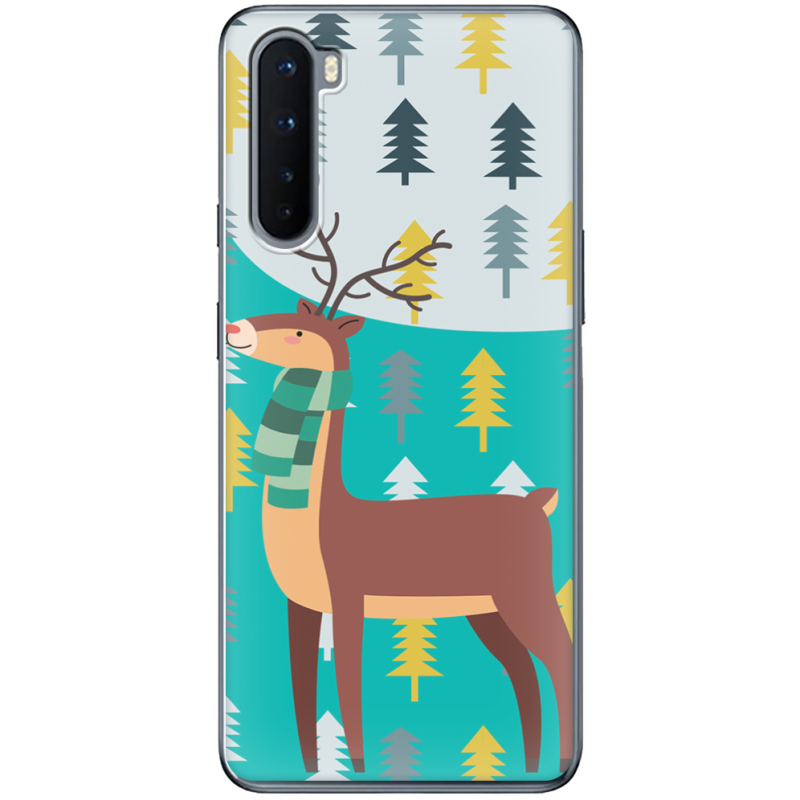 Чехол BoxFace OnePlus Nord Foresty Deer
