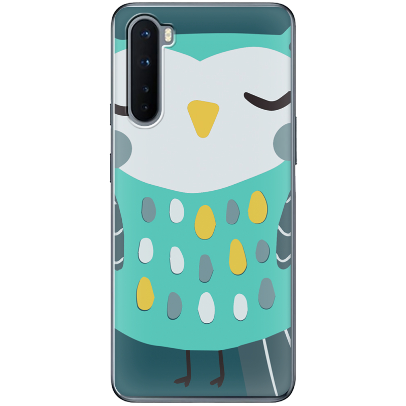 Чехол BoxFace OnePlus Nord Green Owl