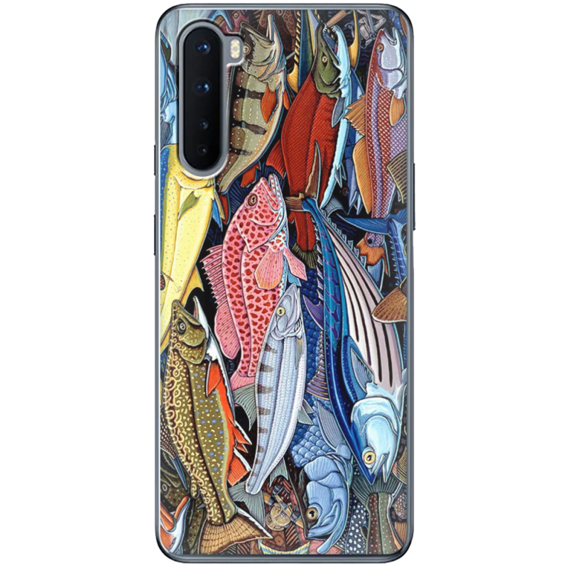 Чехол BoxFace OnePlus Nord Sea Fish