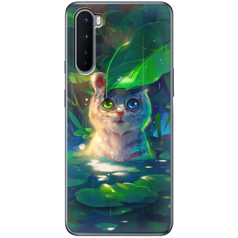 Чехол BoxFace OnePlus Nord White Tiger Cub