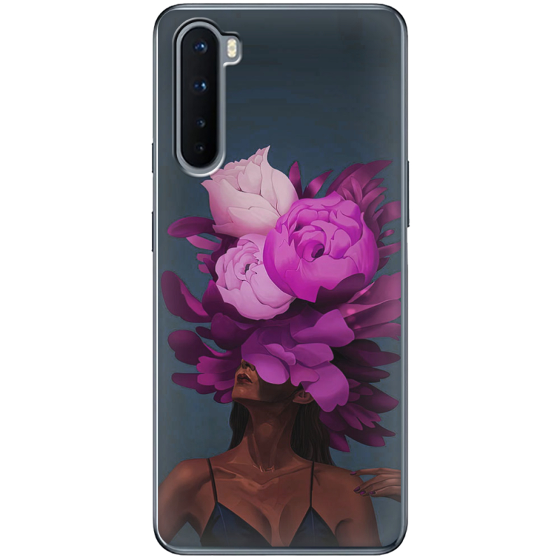 Чехол BoxFace OnePlus Nord Exquisite Purple Flowers