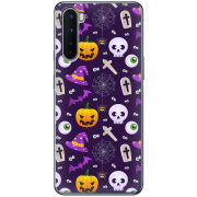 Чехол BoxFace OnePlus Nord Halloween Purple Mood
