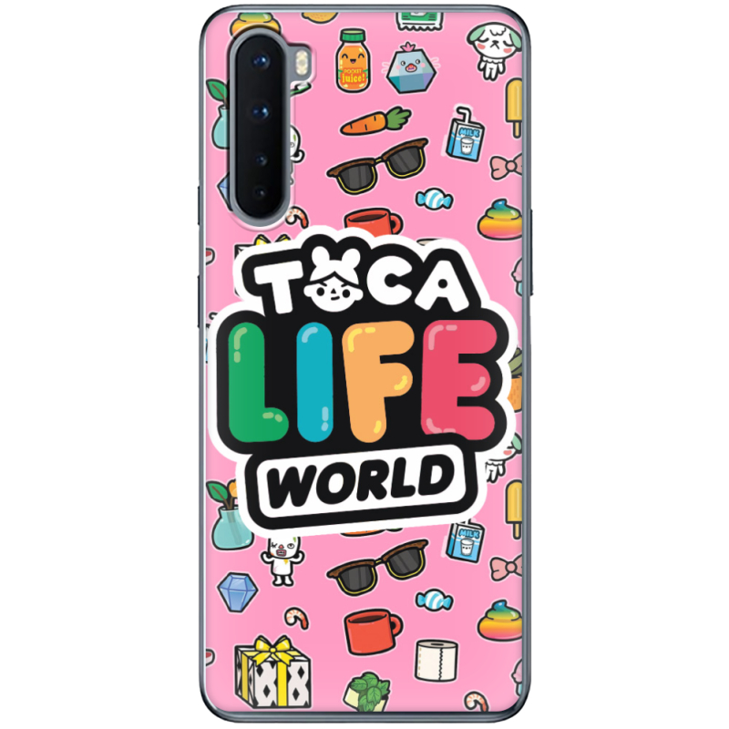 Чехол BoxFace OnePlus Nord Toca Boca Life World