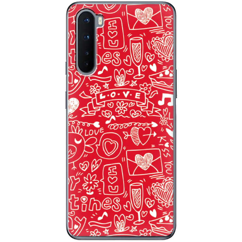 Чехол BoxFace OnePlus Nord Happy Valentines