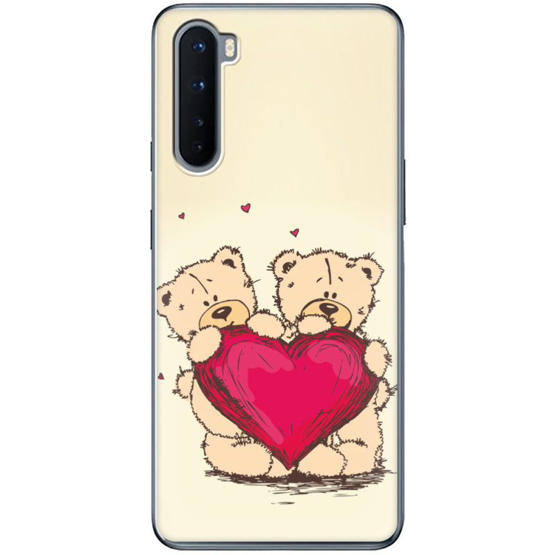 Чехол BoxFace OnePlus Nord Teddy Bear Love