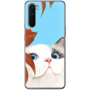 Чехол BoxFace OnePlus Nord Wondering Cat