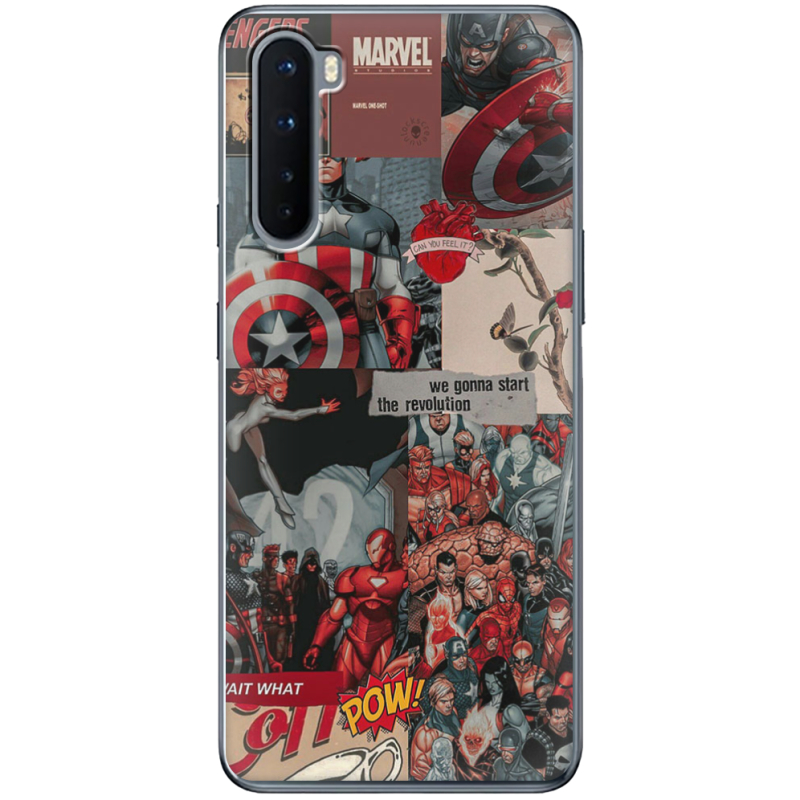 Чехол BoxFace OnePlus Nord Marvel Avengers