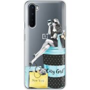 Прозрачный чехол BoxFace OnePlus Nord City Girl