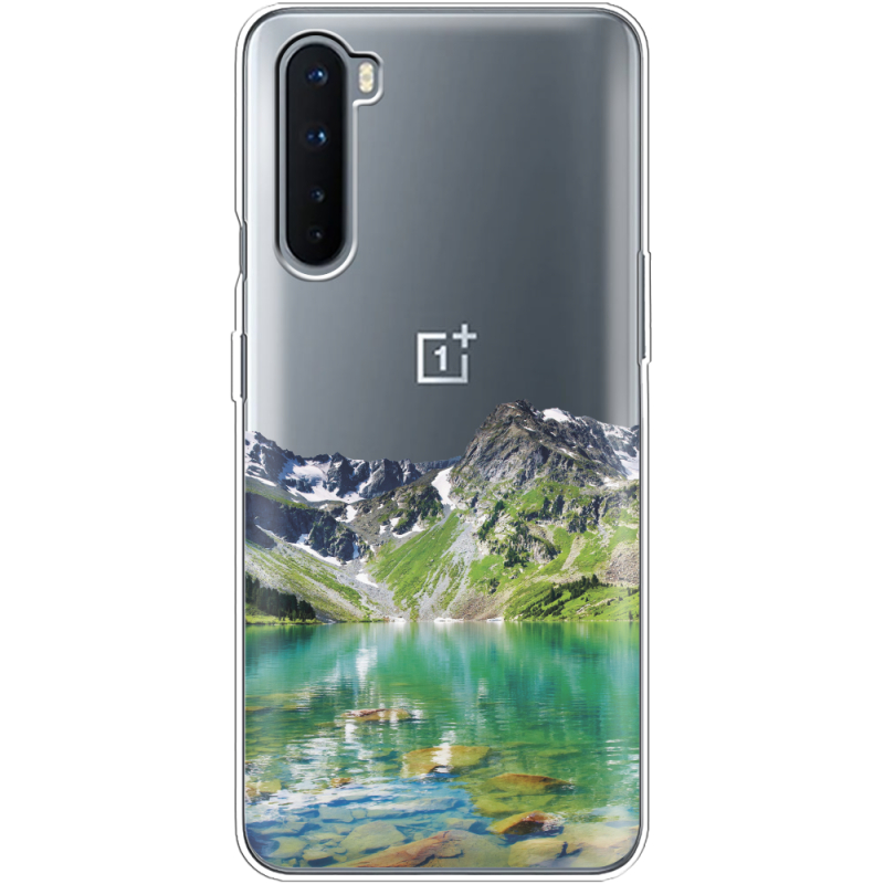 Прозрачный чехол BoxFace OnePlus Nord Green Mountain