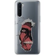 Прозрачный чехол BoxFace OnePlus Nord Нападение Титана