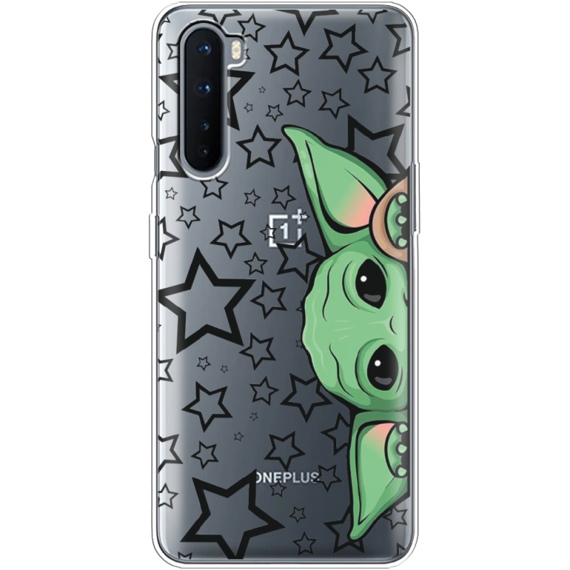 Прозрачный чехол BoxFace OnePlus Nord Baby Yoda