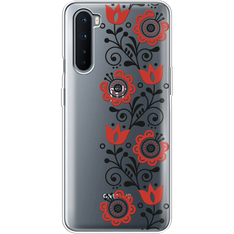 Прозрачный чехол BoxFace OnePlus Nord Ethno Ornament