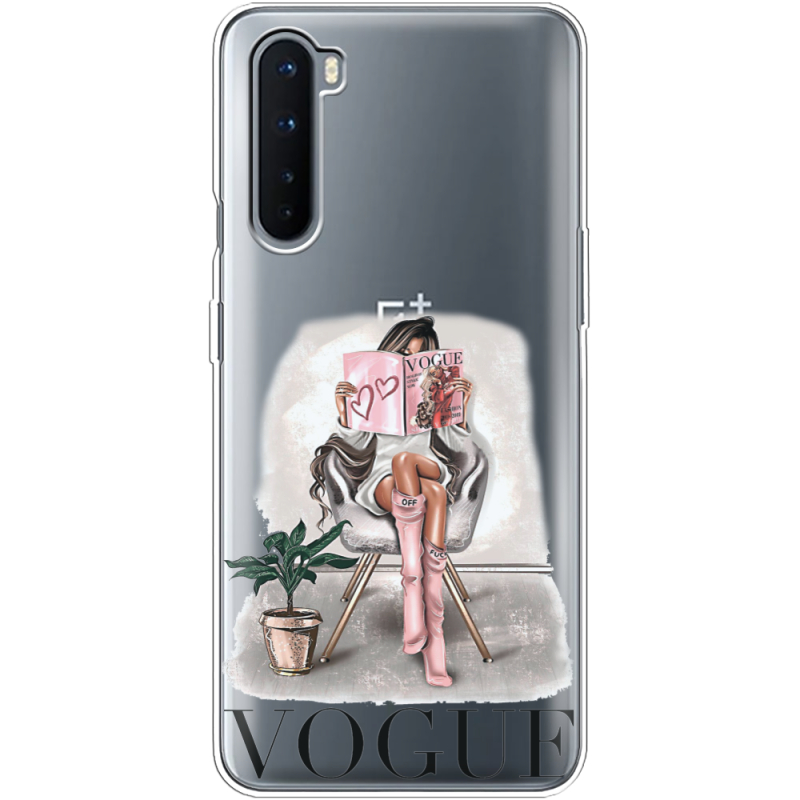 Прозрачный чехол BoxFace OnePlus Nord VOGUE