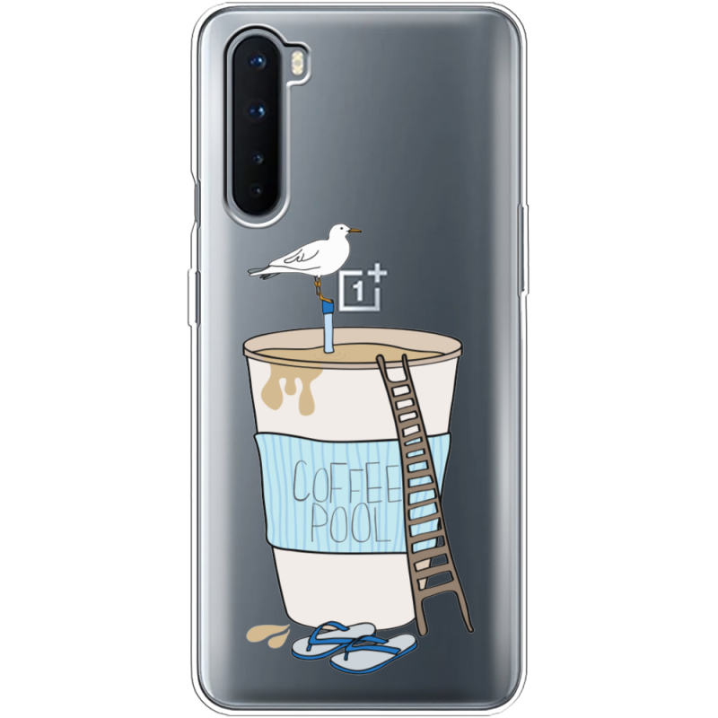 Прозрачный чехол BoxFace OnePlus Nord Segull in Cofee Pool