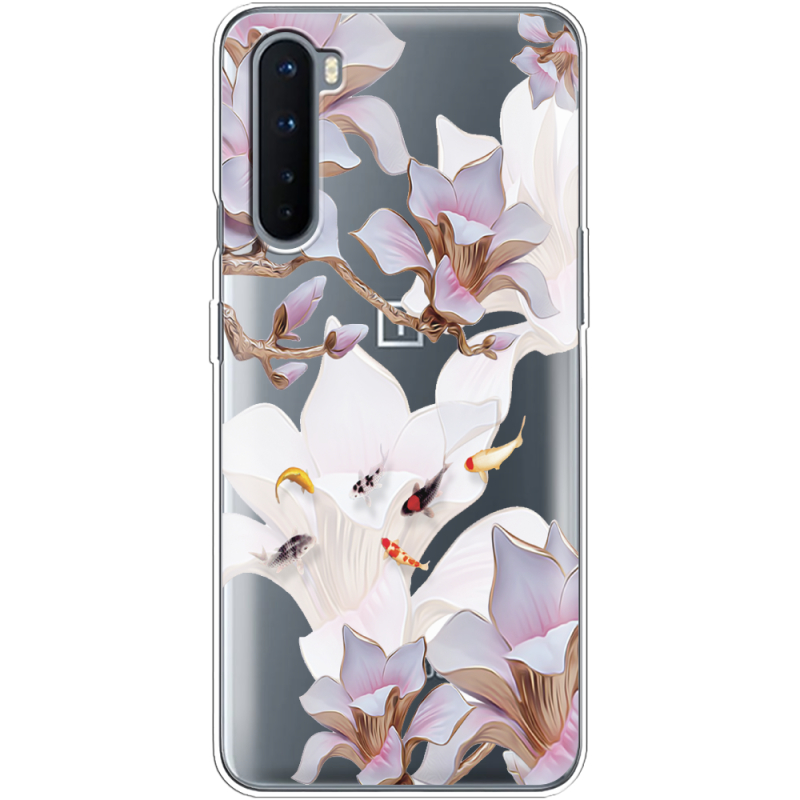 Прозрачный чехол BoxFace OnePlus Nord Chinese Magnolia