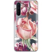 Прозрачный чехол BoxFace OnePlus Nord Rose