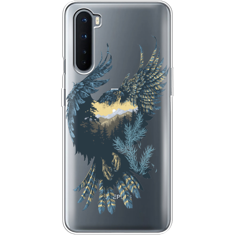 Прозрачный чехол BoxFace OnePlus Nord Eagle