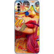 Чехол BoxFace Meizu M10 Yellow Girl Pop Art