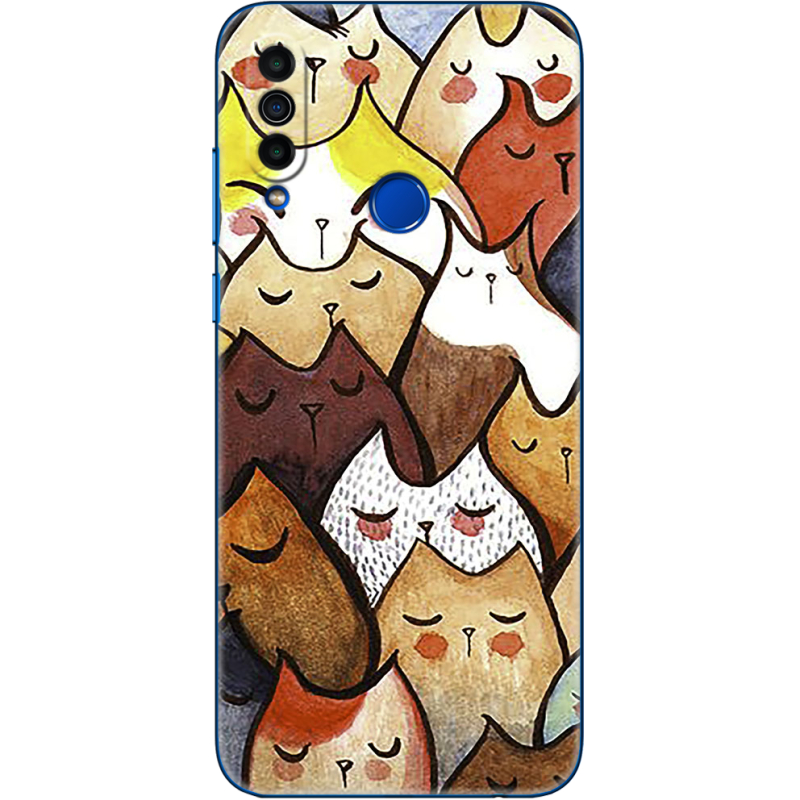 Чехол BoxFace Meizu M10 Sleepy Cats