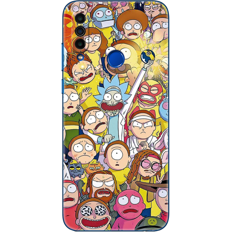 Чехол BoxFace Meizu M10 Rick and Morty