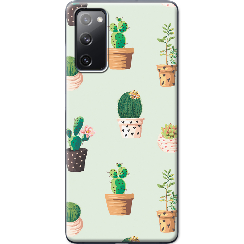 Чехол BoxFace Samsung G780 Galaxy S20 FE L-green Cacti