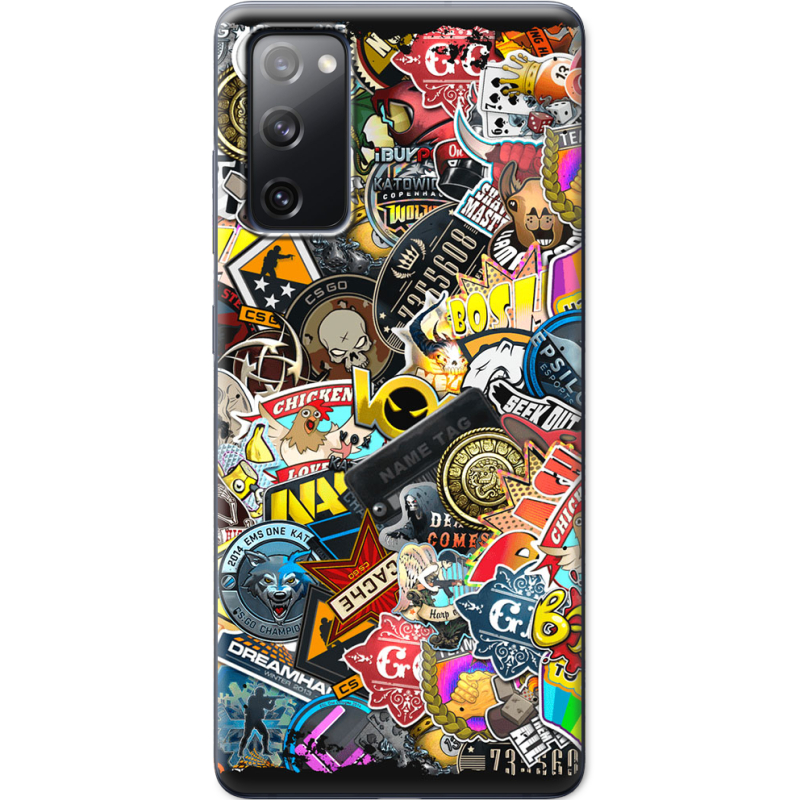 Чехол BoxFace Samsung G780 Galaxy S20 FE CS:Go Stickerbombing