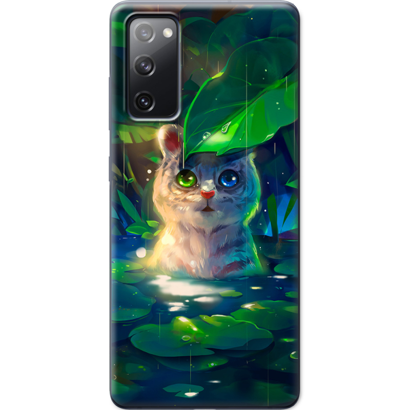 Чехол BoxFace Samsung G780 Galaxy S20 FE White Tiger Cub