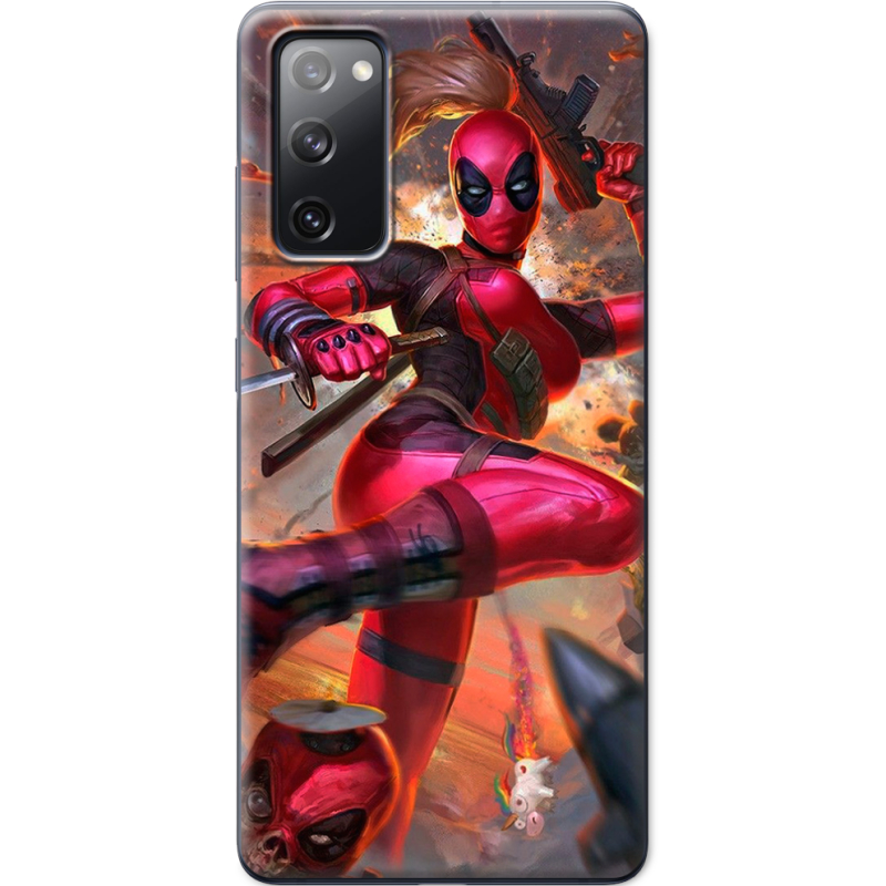 Чехол BoxFace Samsung G780 Galaxy S20 FE Woman Deadpool