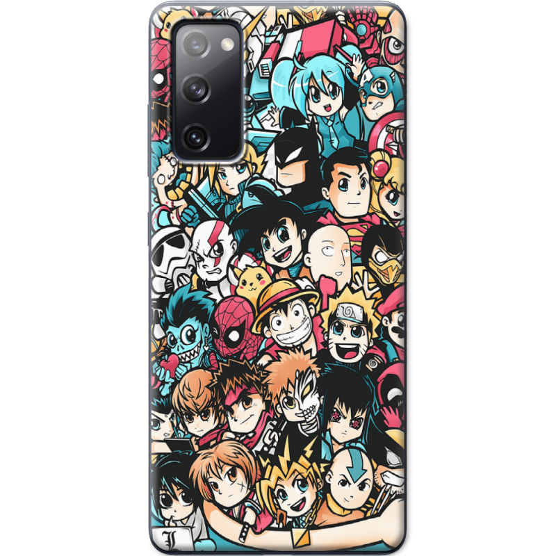 Чехол BoxFace Samsung G780 Galaxy S20 FE Anime Stickers