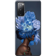 Чехол BoxFace Samsung G780 Galaxy S20 FE Exquisite Blue Flowers