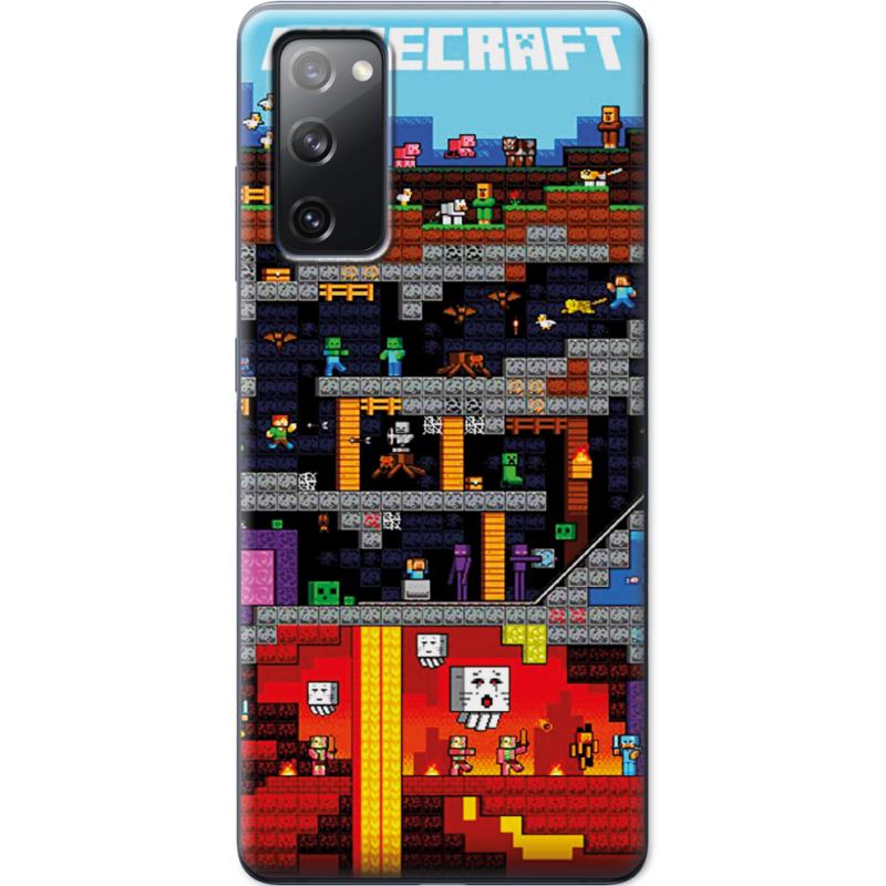 Чехол BoxFace Samsung G780 Galaxy S20 FE Minecraft Lode Runner