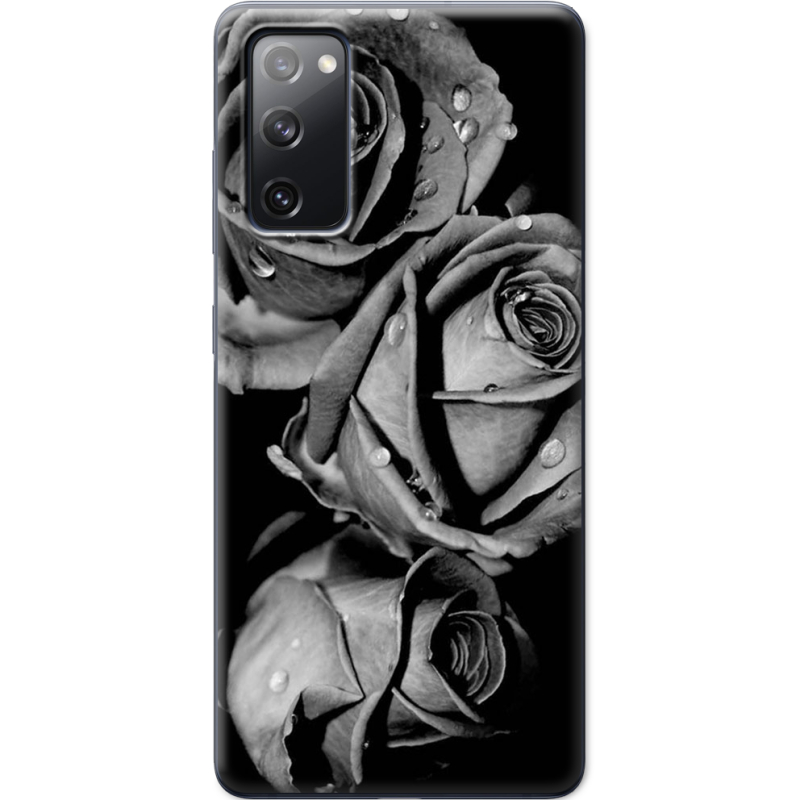 Чехол BoxFace Samsung G780 Galaxy S20 FE Black and White Roses