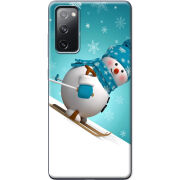 Чехол BoxFace Samsung G780 Galaxy S20 FE Skier Snowman