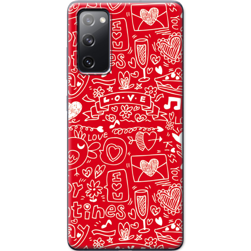 Чехол BoxFace Samsung G780 Galaxy S20 FE Happy Valentines