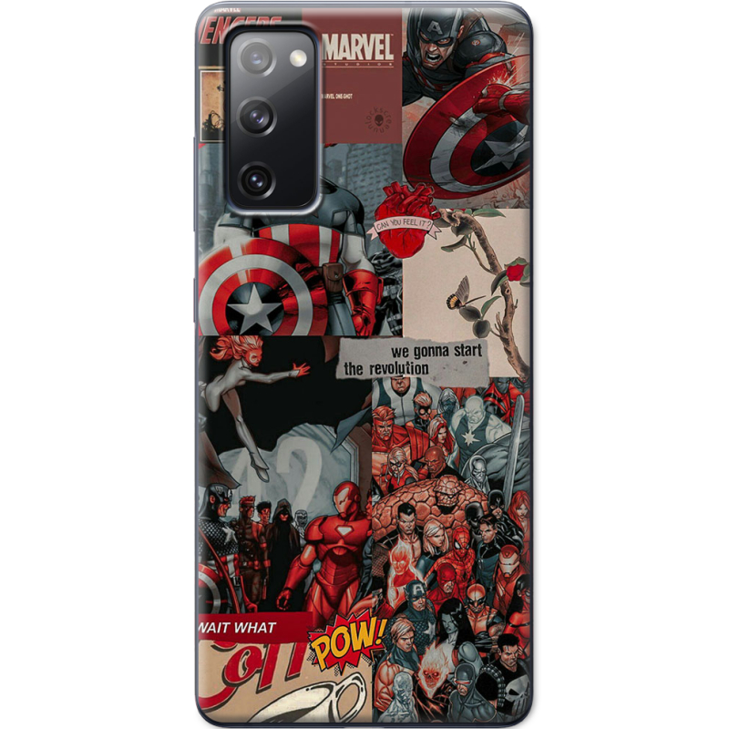 Чехол BoxFace Samsung G780 Galaxy S20 FE Marvel Avengers