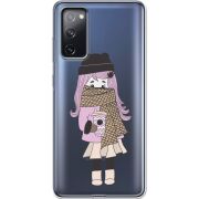 Прозрачный чехол BoxFace Samsung G780 Galaxy S20 FE Winter Morning Girl