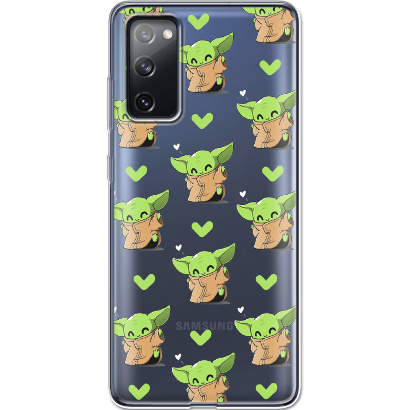 Прозрачный чехол BoxFace Samsung G780 Galaxy S20 FE Pattern Baby Yoda