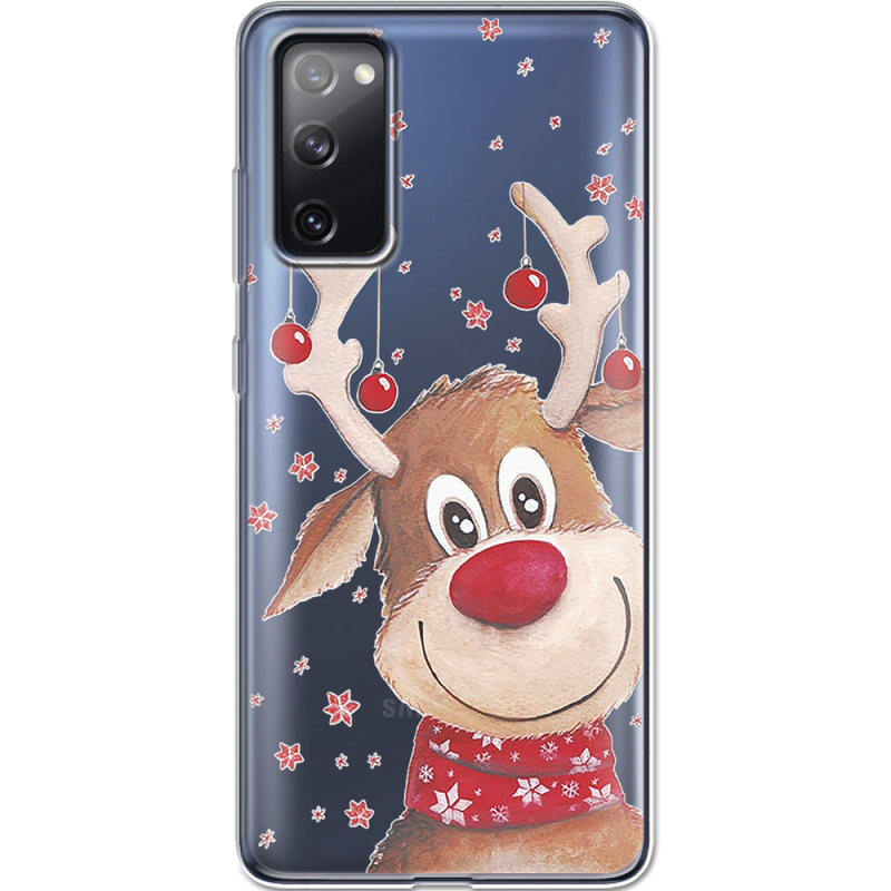 Прозрачный чехол BoxFace Samsung G780 Galaxy S20 FE Winter Deer