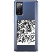 Прозрачный чехол BoxFace Samsung G780 Galaxy S20 FE Blah Blah