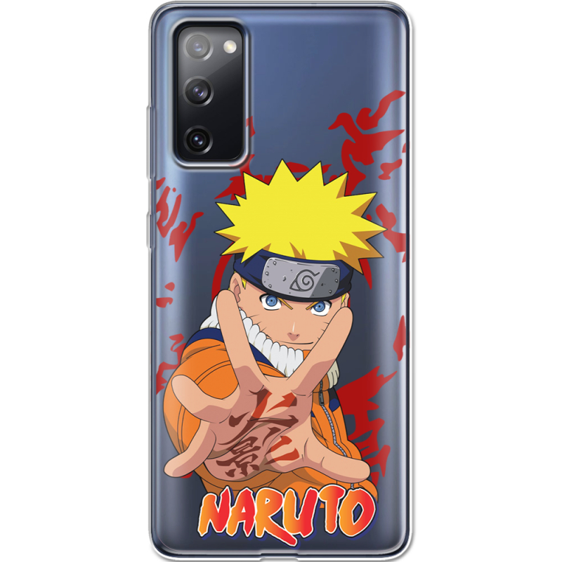 Прозрачный чехол BoxFace Samsung G780 Galaxy S20 FE Naruto